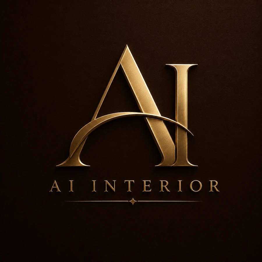 AI Interior gold logo
